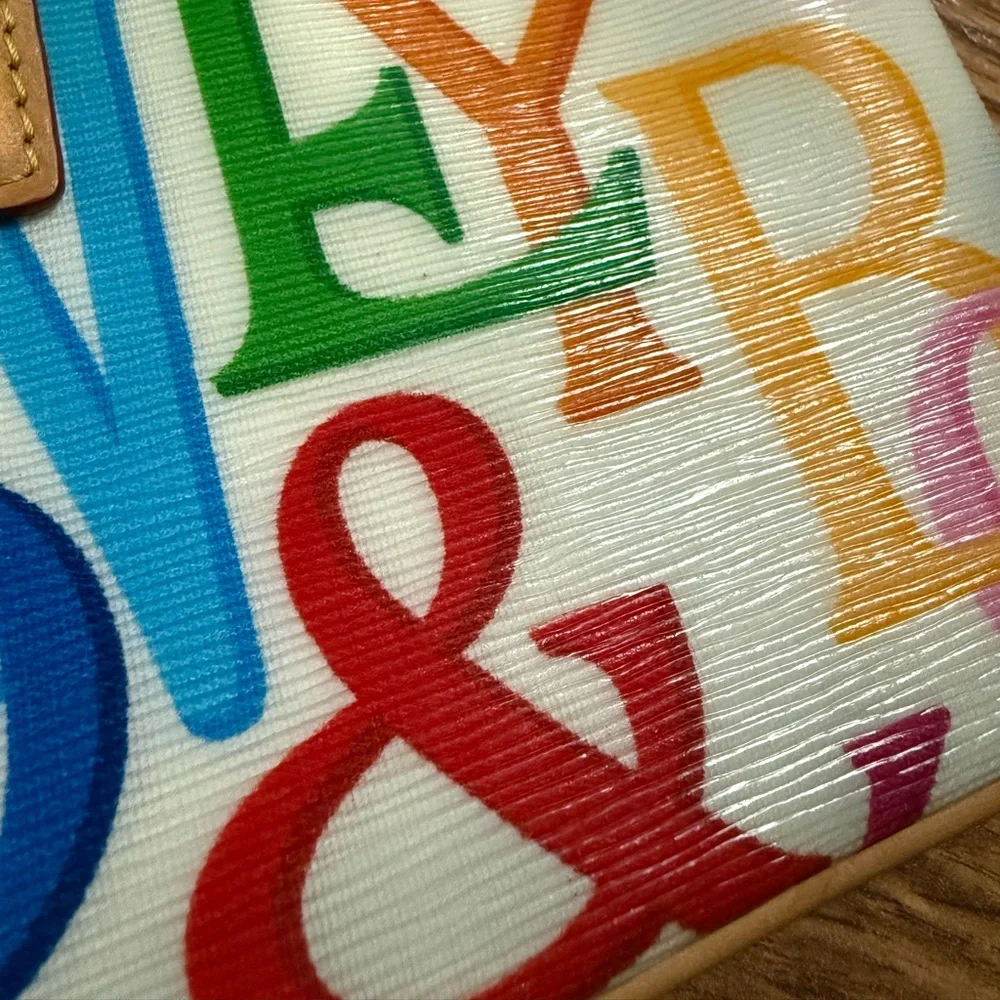 DOONEY & BOURKE RETRO GRAFICA LARGE SLIM WRISTLET - Picture 6 of 14